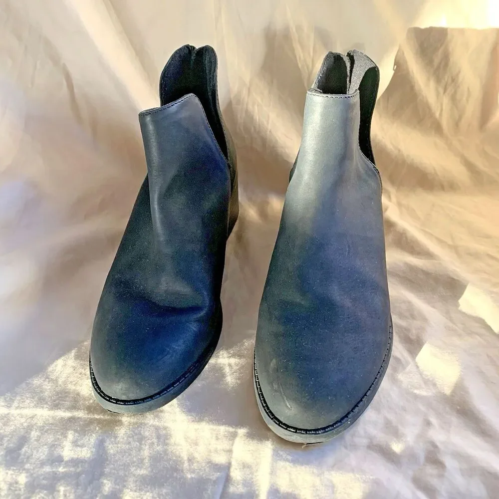 Steve Madden Women’s Chelsea Ankle Boots – Size 5 – Black Block Heel